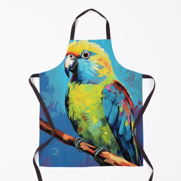 Artikelvorschau, Sittich-Vogel-Porträtkunst. Tier bunt. Tierkissen. entworfen und verkauft von formform.