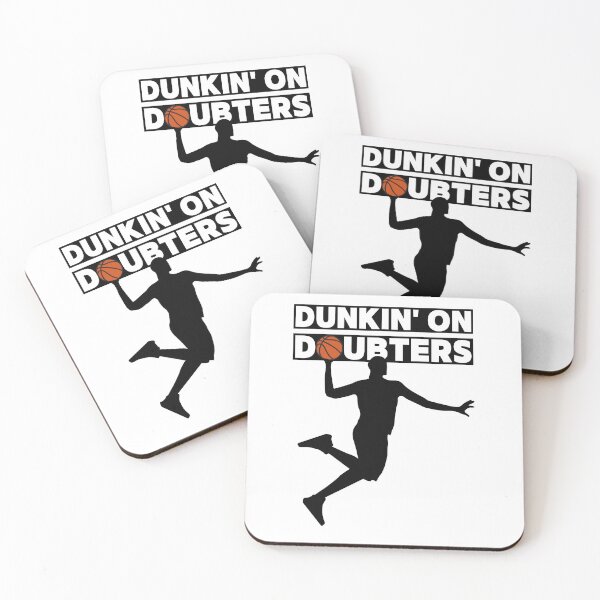 Item preview, Basketball lettering Dunkin' On Doubters designed and sold by HevsanDesign.