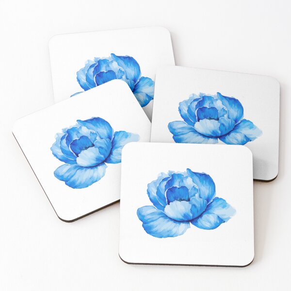 Item preview, Blue Acanthus Watercolor designed and sold by Grypis.