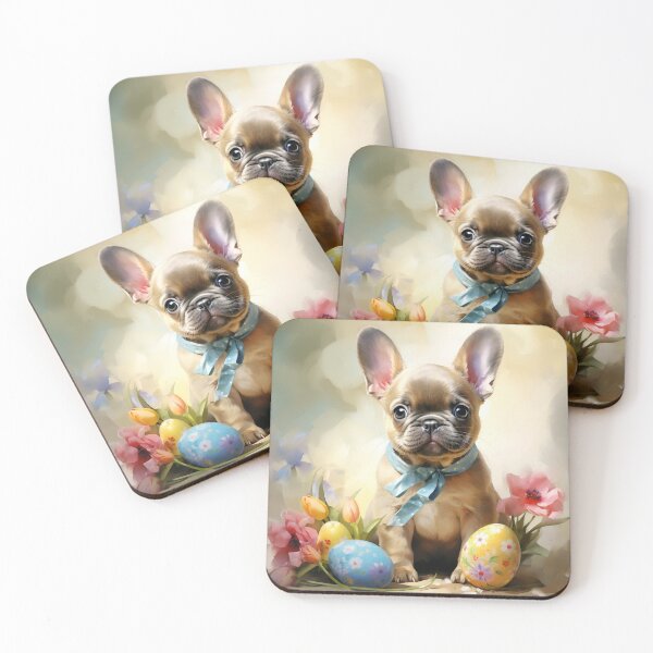 Item preview, Watercolor French Bulldog: Easter Delight designed and sold by SellingWSarah17.