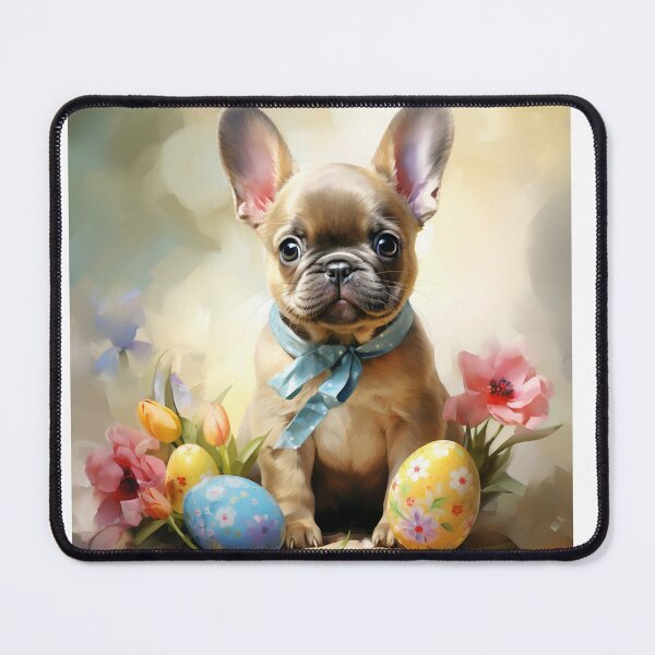 Item preview, Watercolor French Bulldog: Easter Delight designed and sold by SellingWSarah17.