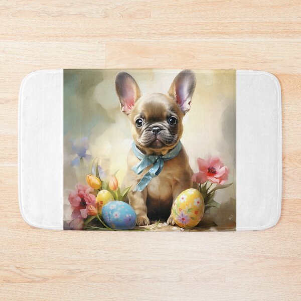 Item preview, Watercolor French Bulldog: Easter Delight designed and sold by SellingWSarah17.