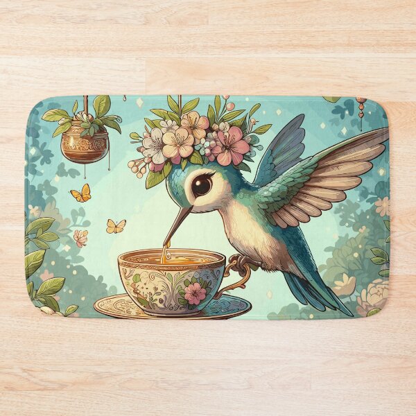 Item preview, Whimsical Nectar Soiree: Hummingbird Tale designed and sold by ECuteDesigns.