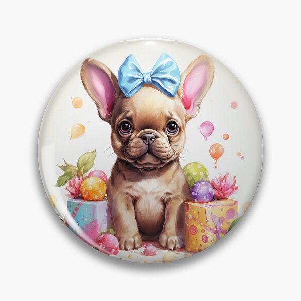 Item preview, Pastel Paws and Presents: Watercolor Frenchie designed and sold by SellingWSarah17.