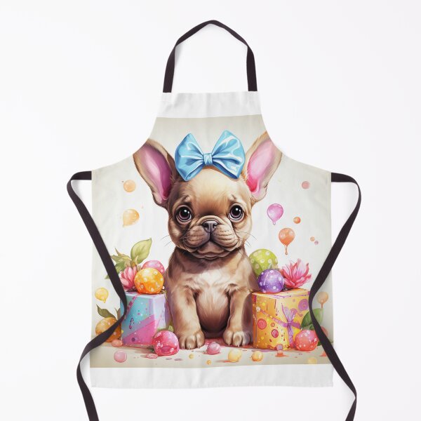 Item preview, Pastel Paws and Presents: Watercolor Frenchie designed and sold by SellingWSarah17.