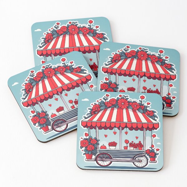 Item preview, Valentines Day flower stand designed and sold by Cardsurveyors.
