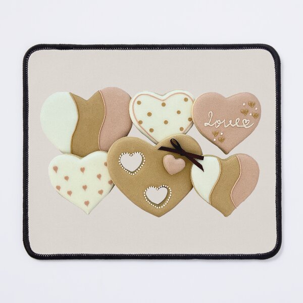 Item preview, Valentines heart sugar cookies designed and sold by aiko-p.