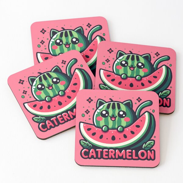 Item preview, Catermelon Fruity Watermelon Cat designed and sold by SubtleSplit.