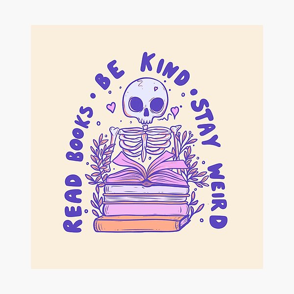 Item preview, Read books be kind stay weird designed and sold by Jess.a.creates.