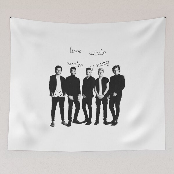 Item preview, Live while we're young - One Direction Lyrics!! designed and sold by InnovyaDesigns.