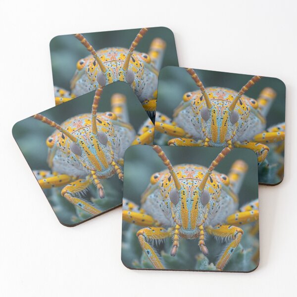 Item preview, Digitalized closeup of a colourful bug. designed and sold by maisy69.