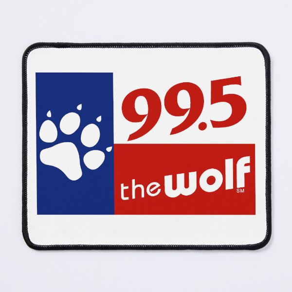 Item preview, 99.5 The Wolf Dallas FM Radio Station Logo designed and sold by born2buyshirts.