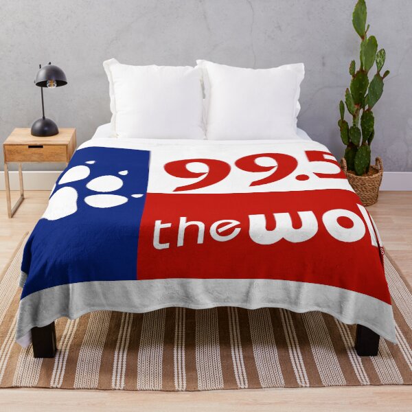 Item preview, 99.5 The Wolf Dallas FM Radio Station Logo designed and sold by born2buyshirts.