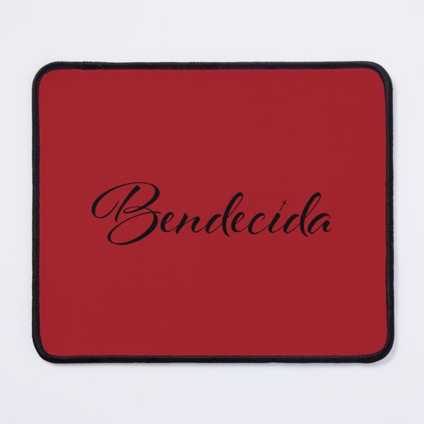 Item preview, Bendecida Red Background designed and sold by Yesshellojess.
