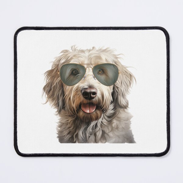Item preview, Komondor Wearing Sunglasses designed and sold by TheAnimalZ00.