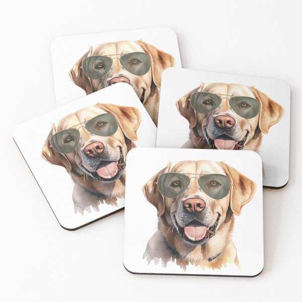 Item preview, Labrador Retriever Wearing Sunglasses designed and sold by TheAnimalZ00.