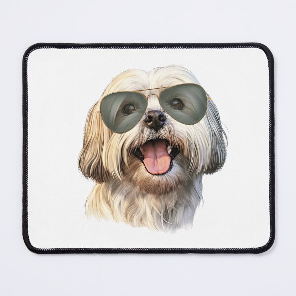 Item preview, Lhasa Apso Wearing Sunglasses designed and sold by TheAnimalZ00.