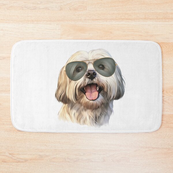 Item preview, Lhasa Apso Wearing Sunglasses designed and sold by TheAnimalZ00.