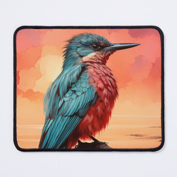 Item preview, Broad-tailed hummingbird art designed and sold by Rockwpapart.