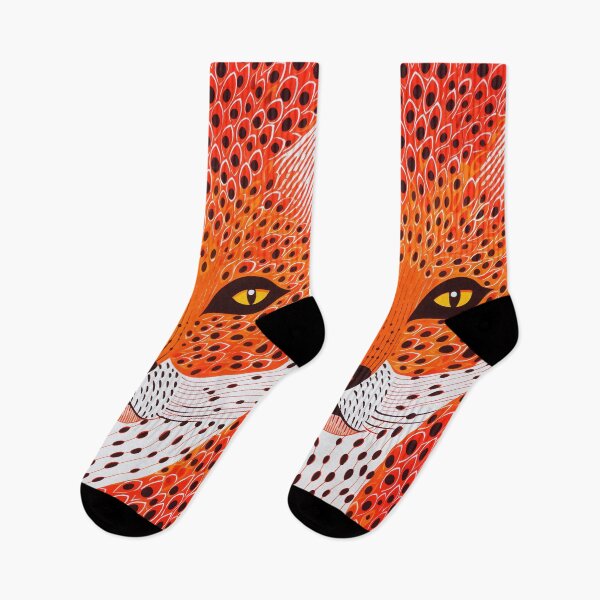 Item preview, Dotted Forest Fox Abstract Animal designed and sold by EnchantArtCo.