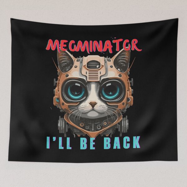 Item preview, Cute Cat Terminator designed and sold by IronClaw-POD.