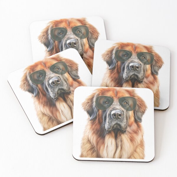 Item preview, Leonberger Wearing Sunglasses designed and sold by TheAnimalZ00.