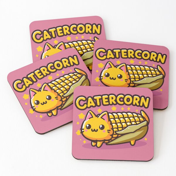 Item preview, Kawaii Catercorn Cute Cat And Corncob Fusion Character designed and sold by SubtleSplit.