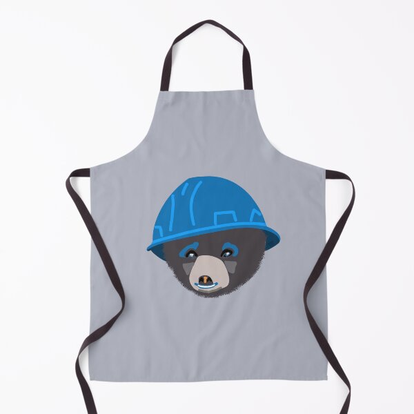 Item preview, Electricians Apprentice Cubby Carpenters Cub Bear Wearing Blue Hard Hat designed and sold by TheTradesStore.