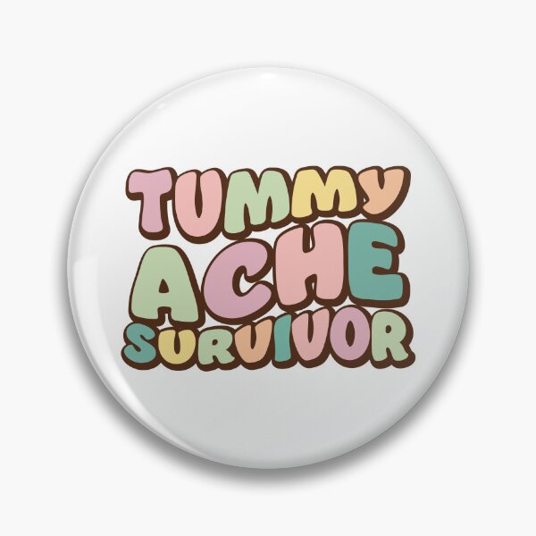 Item preview, Tummy Ache Survivor Funky Lettering Design designed and sold by Mark  Brown.