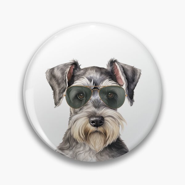 Item preview, Miniature Schnauzer Wearing Sunglasses designed and sold by TheAnimalZ00.