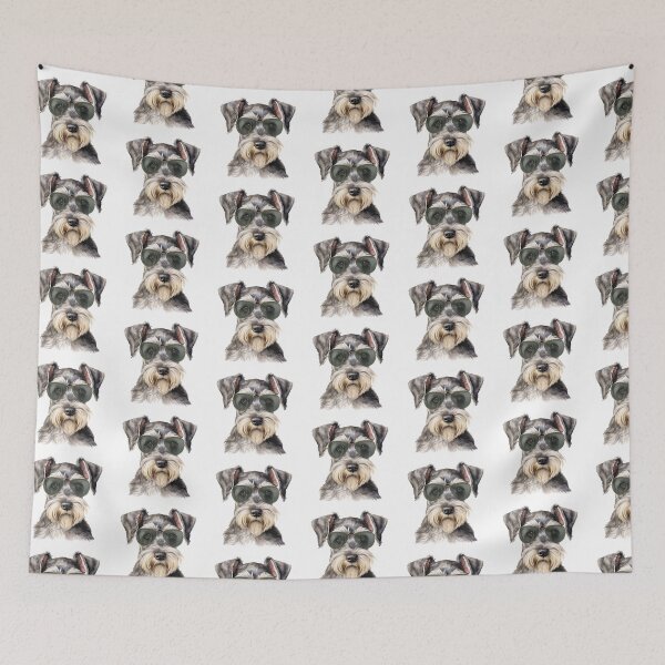 Item preview, Miniature Schnauzer Wearing Sunglasses designed and sold by TheAnimalZ00.