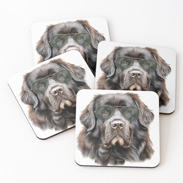 Item preview, Newfoundland Dog Wearing Sunglasses designed and sold by TheAnimalZ00.