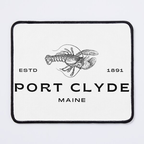 Item preview, Port Clyde Maine Lobster Black designed and sold by DrEyehacker.