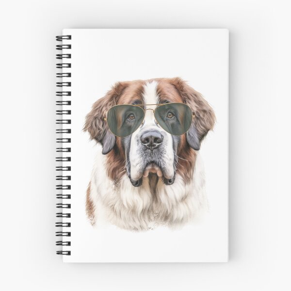 Item preview, Saint Bernard Wearing Sunglasses designed and sold by TheAnimalZ00.