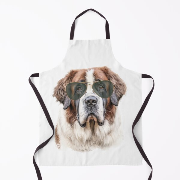 Item preview, Saint Bernard Wearing Sunglasses designed and sold by TheAnimalZ00.