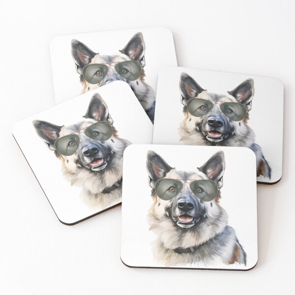 Item preview, Norwegian Elkhound Wearing Sunglasses designed and sold by TheAnimalZ00.