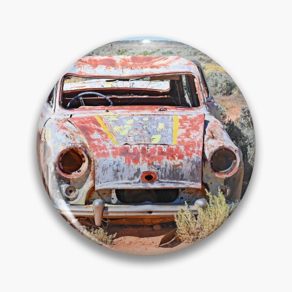 Item preview, Old car at Broken Hill designed and sold by Doug Cliff.