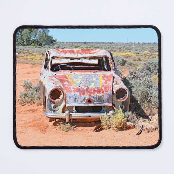 Item preview, Old car at Broken Hill designed and sold by Doug Cliff.