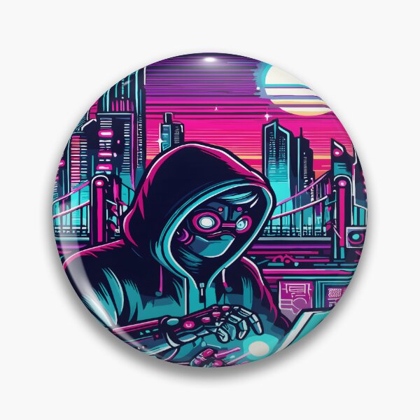 Item preview, Anime Boy Hacker Mouse Pad, Desk Mat designed and sold by KitonicTees.