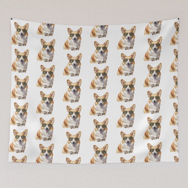Item preview, Corgi Wearing Sunglasses designed and sold by TheAnimalZ00.
