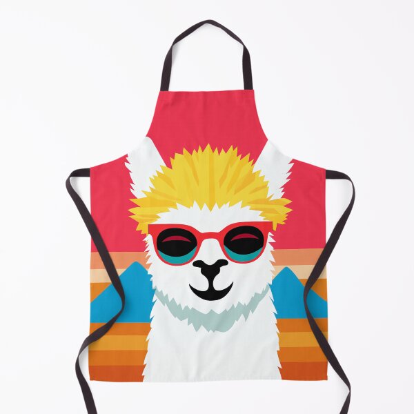 Item preview, Cool Llama Retro Vibes designed and sold by EnchantArtCo.
