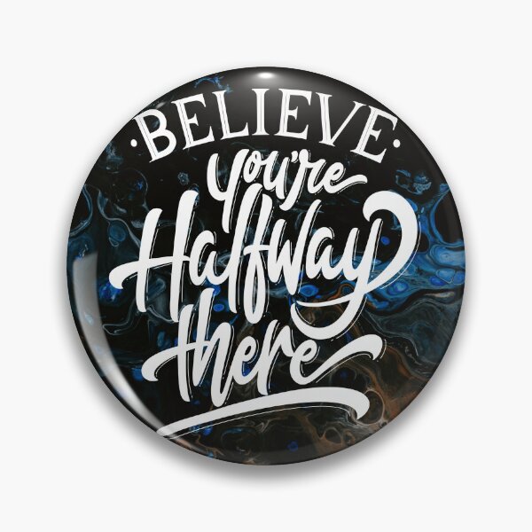 Item preview, believe you are halfway there designed and sold by ElnoraHegmann.