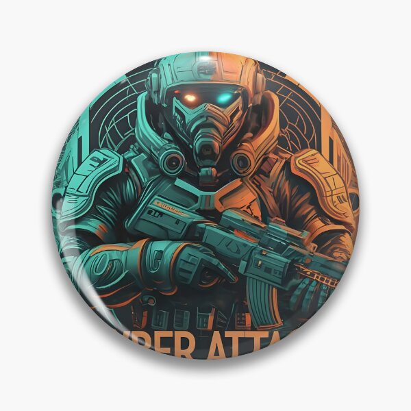 Item preview, Cyberattack designed and sold by PrintPaloza.