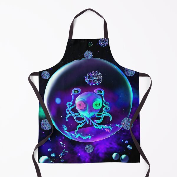 Artikelvorschau, Bubble Squid Alien entworfen und verkauft von Pebbledrops.