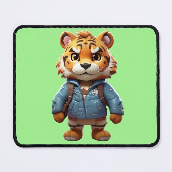 Item preview, winter cute little tiger designed and sold by DigiArtFusion.