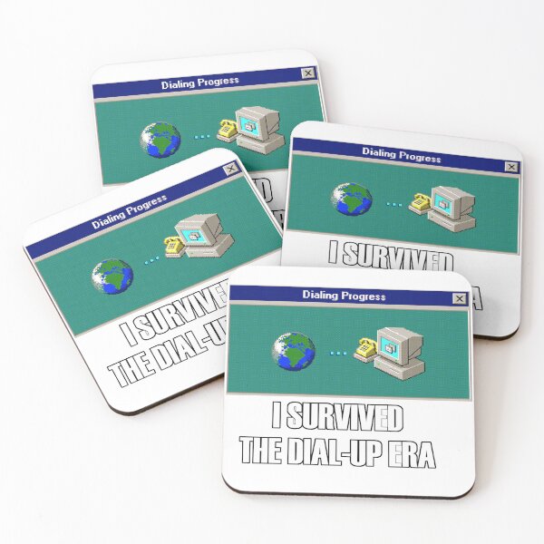 Item preview, I Survived Dial-Up designed and sold by northernaz.