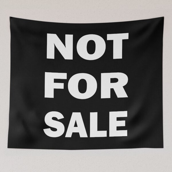 Item preview, Not For Sale Large designed and sold by SubtleSplit.