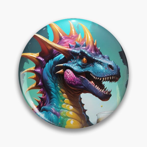 Item preview, Dinosaur in a bar designed and sold by DarkGenesiss.