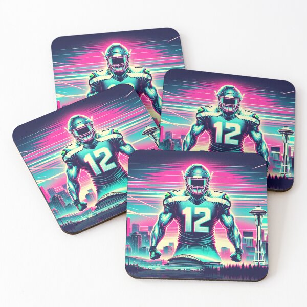 Item preview, Synthwave Seattle designed and sold by Cascadia Sports.