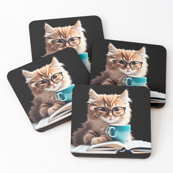 Item preview, Cat Drink Coffee Funny designed and sold by MatthewViews.